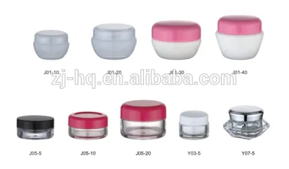 Clear Plastic Jar Plastic Cream Jar 20g