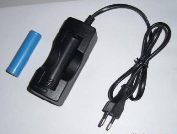 Europe Plugscabled Charger for 18650/14500 Battery