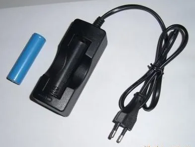 Europe Plugscabled Charger for 18650/14500 Battery