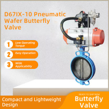 D671X Supapă fluture pneumatică de înaltă temperatură