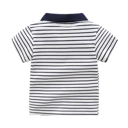 2023 Summer New Cartoon Short Sleeve T-shirts and Polo Shirts for Boys