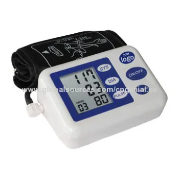 Blood Pressure Measuring Instruments, Arm Type, Big LCD Display, High-accuracy