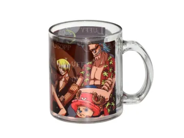 Promotional gifts 11oz Sublimation mug Clear Glass cup