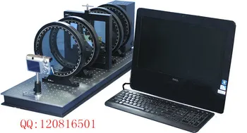 Photoelastic effect for optical instrument hall effect measuremnet
