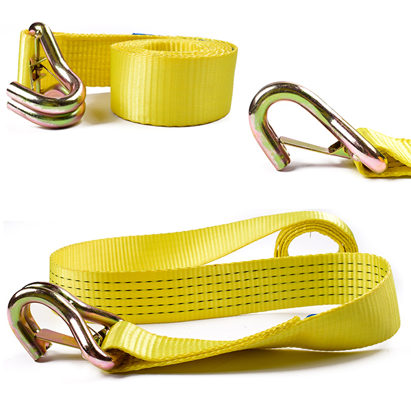 ATV Polyester Cargo Ratchet Lashing Ratchet Belt