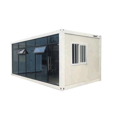 Quick-Assembly Container Shop for Temporary Retail Use