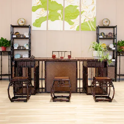 Eco-Modern Qiong Bamboo Executive Desk