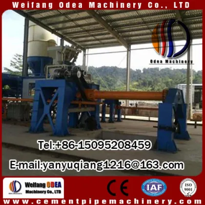 Carbon Steel Cement Pipe Making Machine For Construction Materials Machinery