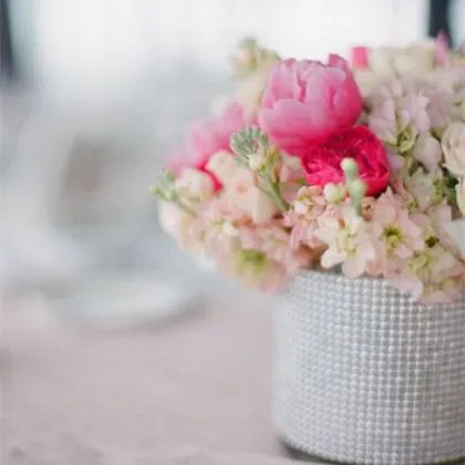 Silver Diamond Mesh Wrap for Wedding Cake Decor