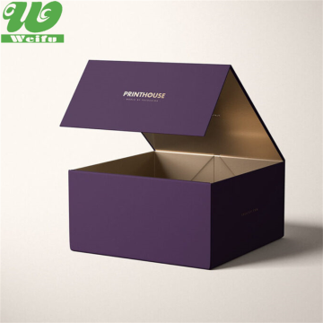 Eco-Friendly Custom Shoe Box with Magnetic Closure and Logo Design
