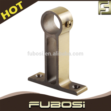 Window metal single curtain rod bracket/ curtain ceiling bracket