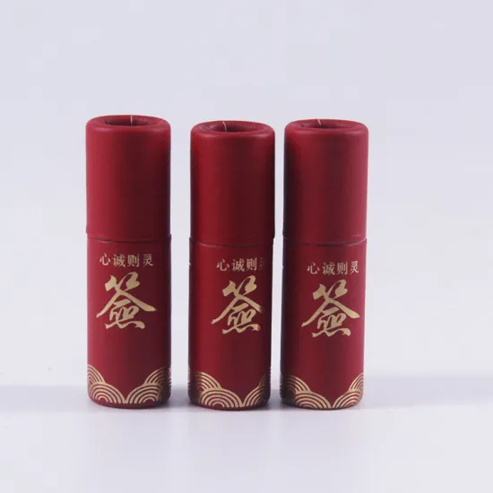 Customized cylindrical paper products circular lucky boxes