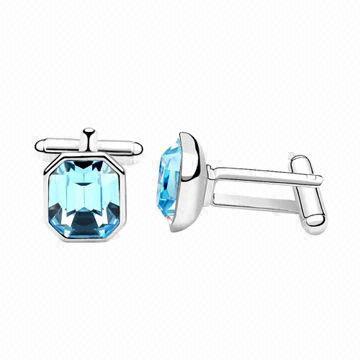 Metal Cufflinks, OEM Orders are Welcome, Eco-friendly, Nickel- and Lead-free