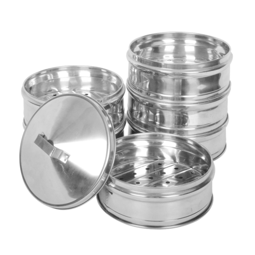 Stainless steel steamer for steaming dumplings