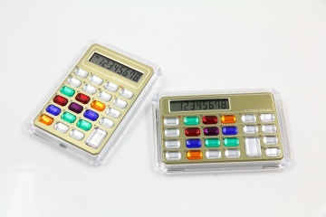 8 Digits Colorful Jewel Calculator