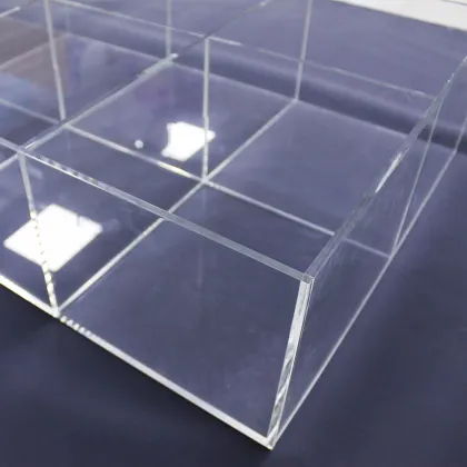 Big Acrylic Organizer For Cosmetic Shop