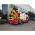 ISUZU 6000L Fire Trucks with Cranes