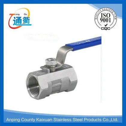 femae threaded stainless steel 1pc hexagonal ball valve