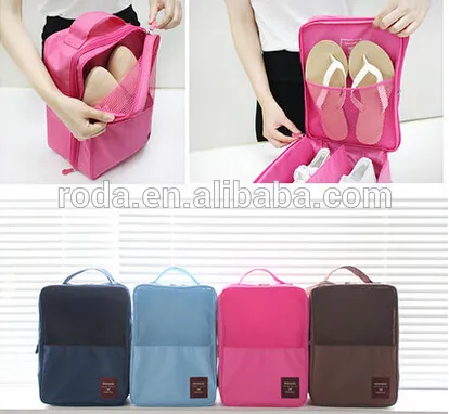 YIWU RODA oxford fabric travel shoes receive bag