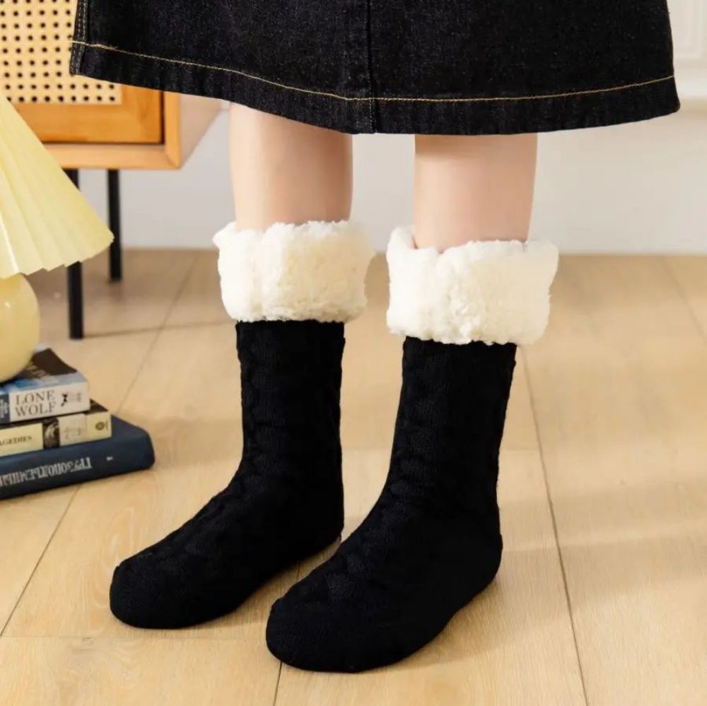 Sherpa Lining Slipper Socks