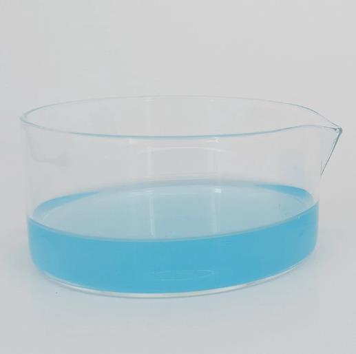 Platos evaporantes de fondo plano de vidrio 120 ml