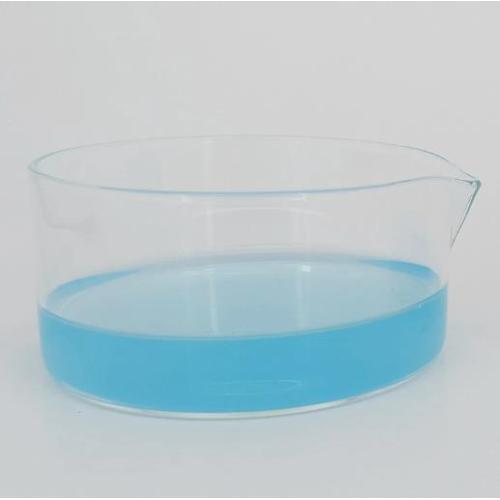 Platos evaporantes de fondo plano de vidrio 120 ml