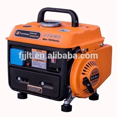 0.65Kw Smart mini petrol air cooled portable 100% cooper wire gasoline generator JP950
