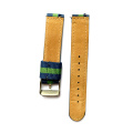 Two Tone Color Nylon Strap For Casual Watch