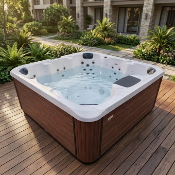 Acrylic 7 Person 63 Jet Outdoor Hot Tub