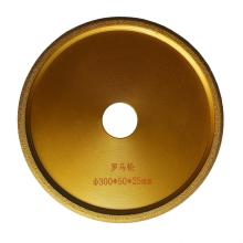 Diamond wheel grinding discs for polishing rock slabs