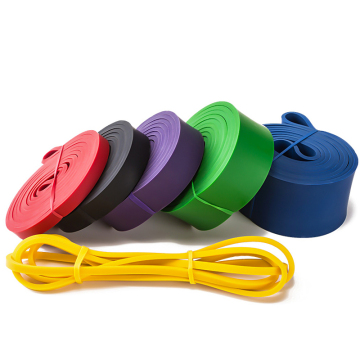 4 Pcs Fitness Pull-up Elastic Bands Set for Exercise & Workout Training