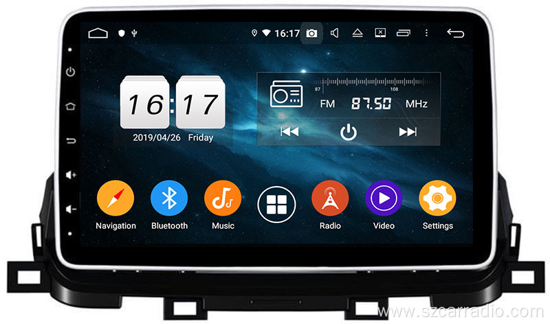 Sportage 2018 android 9.0 car audio