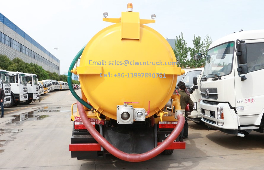 Waste Suction Truck Images