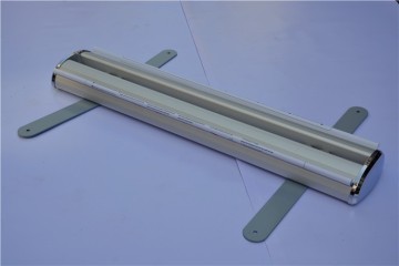 100*200cm aluminum outdoor pull up banner stand with spring and heavy iron foot