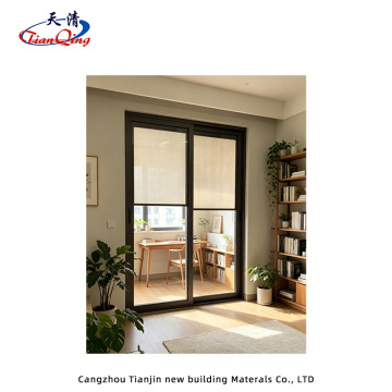 Elegant black frame glass for modern home