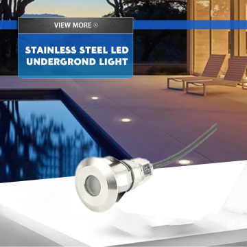 IP68 wasserdichtes Edelstahl poliert unterirdische LED Inground Light (1W/2W)