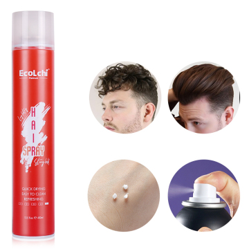 OEM Private Label Custom Logo Strong Hold Volumizing Barber Hair Spray