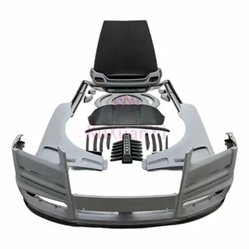 Carbon Fiber Front Bumper and Engine Hood Kit for Rolls Royce Cullinan