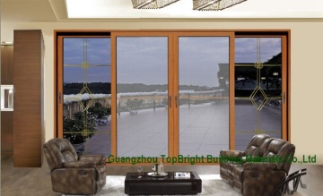 Hot Sell Aluminum Sliding Double Glazing Sliding Door