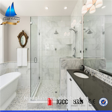 6mm Clear Frameless Shower Door Building Tempered Glass