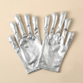 Adult Unisex Shiny Metallic Spandex Alien Gloves