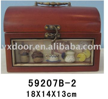home wood decorative candy box/ wooden cabinet / jewellery box