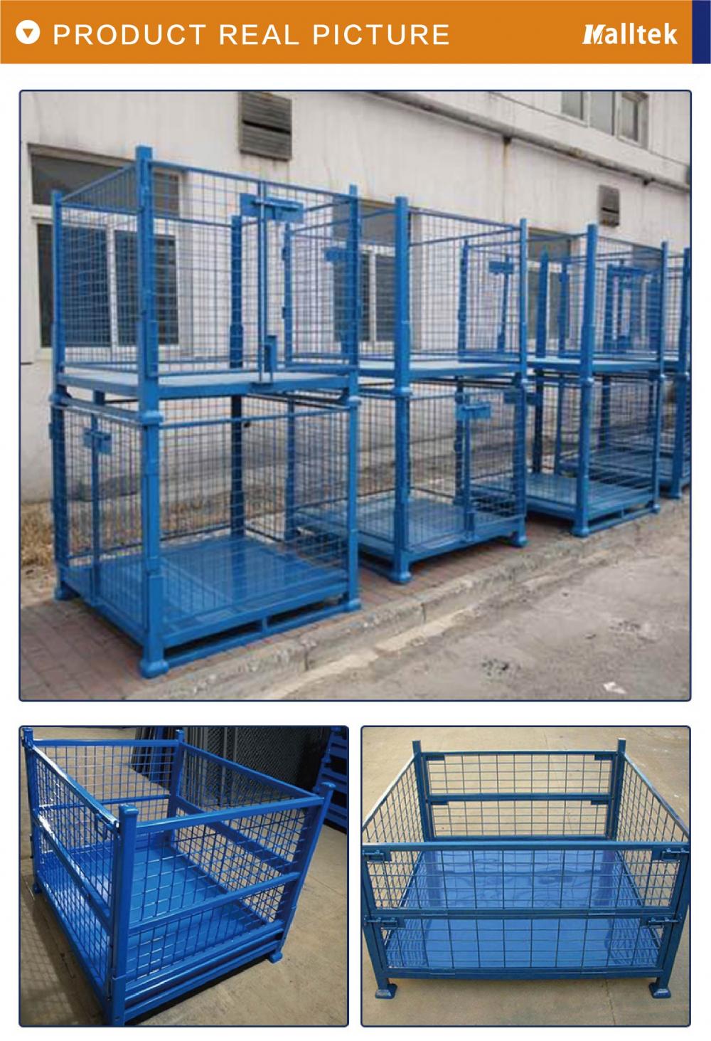 Collapsible Wire Mesh Grid Cage