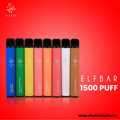 Elf Bar 1500 Disposable 850mAh Electronic Cigarette