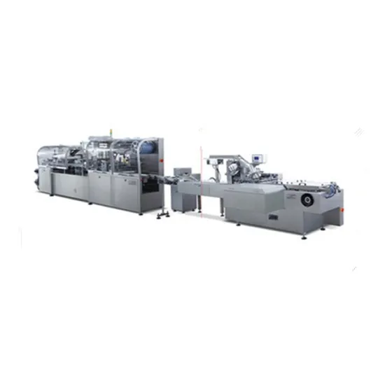 Automatic injection blister packing and cartoning line