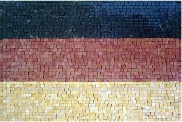 Country Flags Germany Flag mosaic Tile