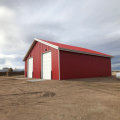 Construction de garage à cadre en métal en acier économique préfabriqué