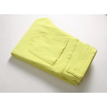 Jeans de mezclilla amarillos para hombre personalizados de alta calidad