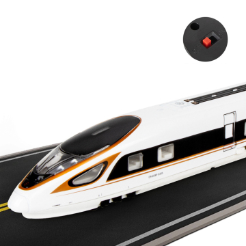 New Style 1:87 Scale Pull Back Alloy Train Toy Model with Opening Doors