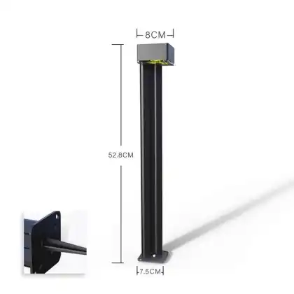 Aluminum Solar Garden Light Outdoor Pillar Solar Lights